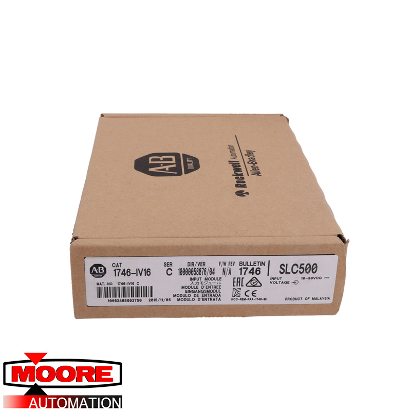 AB | 1746-IV16 | SLC 16 Point Digital Input Module