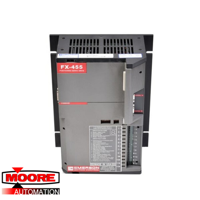 EMERSON | FX-490 | Brushless Positioning Servo Drive