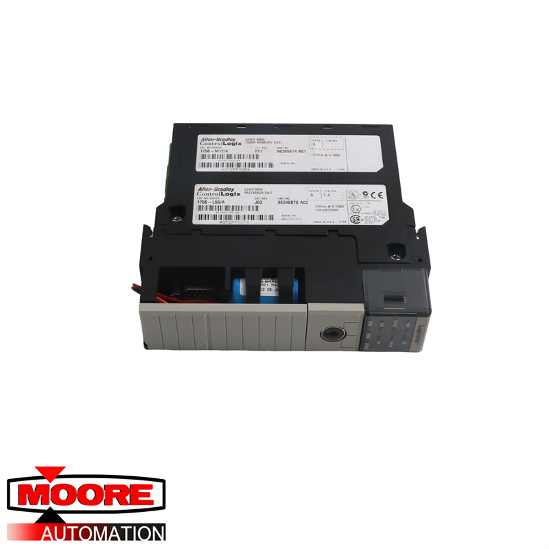AB | 1756-L55M12 | Logix5555 Processor 750KB memory