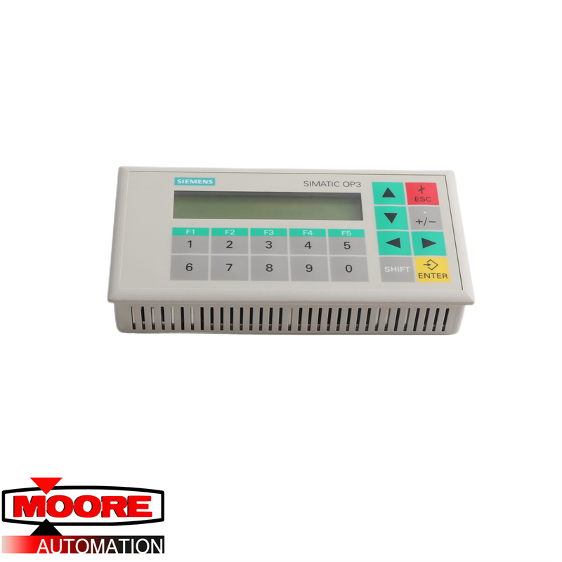 SIEMENS | 6AV3503-1DB10 | Operator Interface Panel OP3