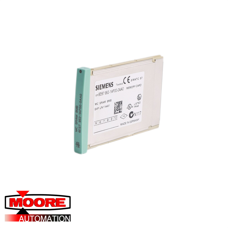 SIEMENS | 6ES7952-1AP00-0AA0 | RAM Memory Card - 8 MB