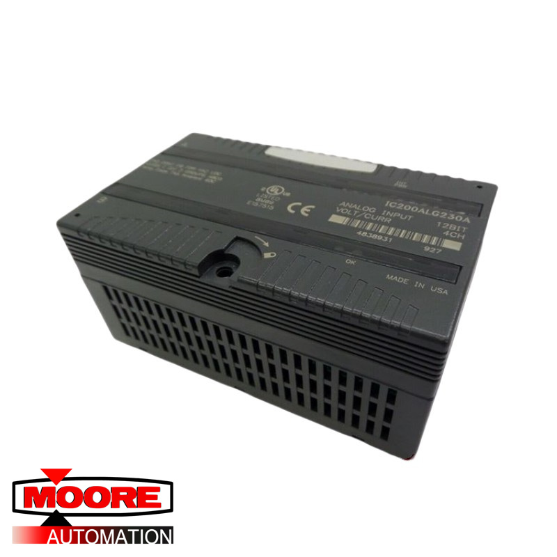 GE | IC200ALG230 | Analog input 12 bit voltage/current 4 channel