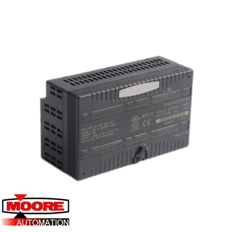 GE | IC200ALG322 | Analog output 12 bit +/-10VDC voltage 4