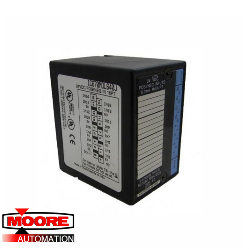 GE | IC670MDL640 | Output Module