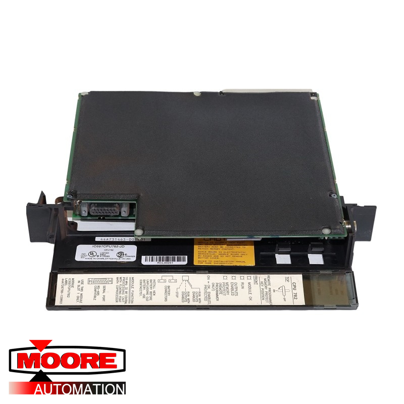GE | IC697CPU782 | Expandable Memory
