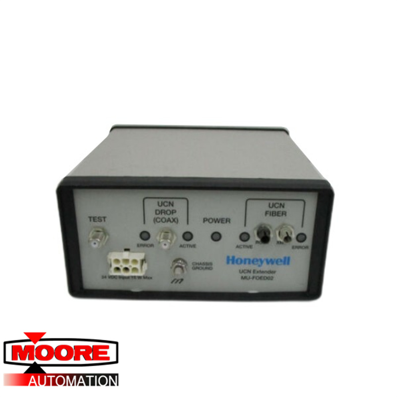 Honeywell MU-FOED02 51197564-200 UCN EXTENDER FIBER OPTIC SIGNAL