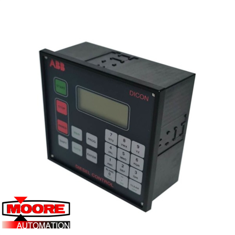 ABB | CMA112 3DDE300013 | Diesel Control Display Panel