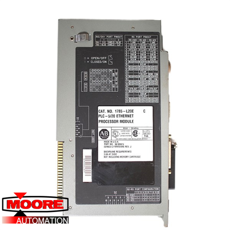 AB | 1785-L20E | PLC-5/20 Ethernet Processor