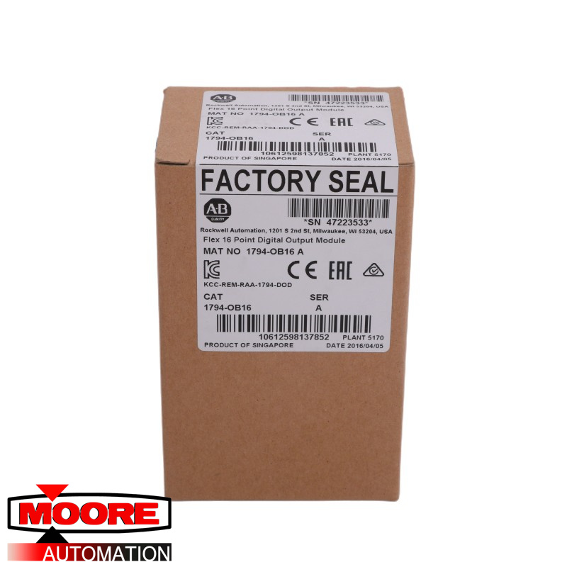 AB | 1794-OB16 | Flex 16 Point Digital Output Module