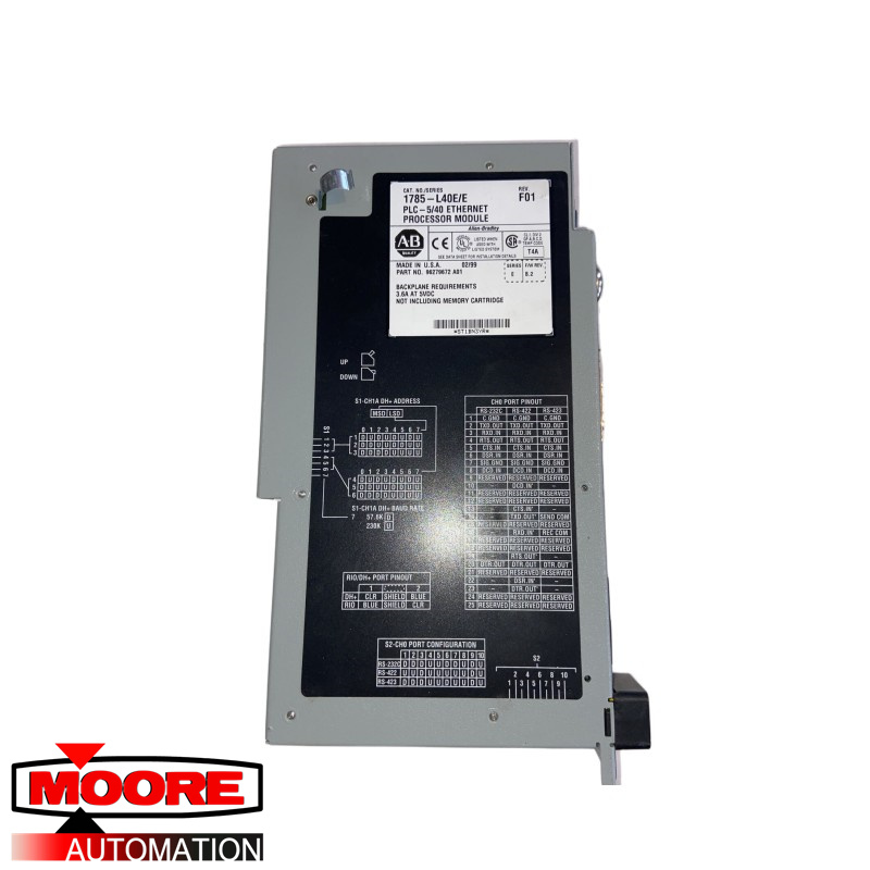 AB | 1785-L40E/E | PLC-5/40E EtherNet/IP Controller