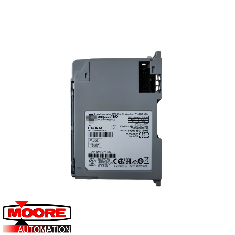 AB | 1769-IM12 | Compact I/O 12-Points 240V AC Input Module