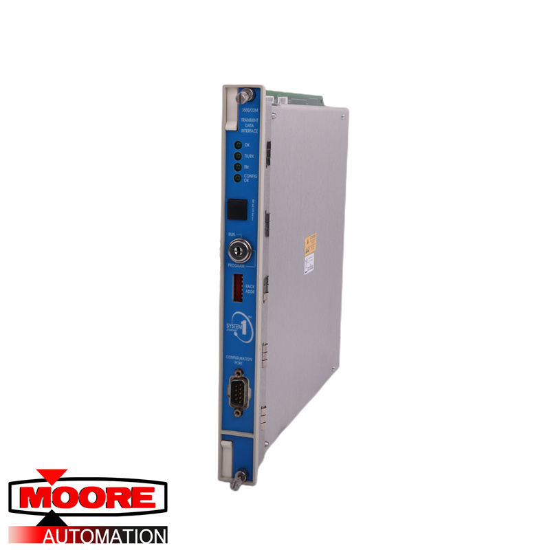 BENTLY NEVADA | 3500/22M 138607-01 | Transient Data Interface