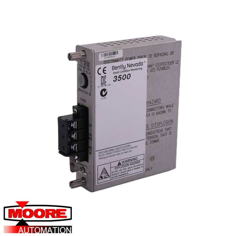 BENTLY NEVADA | 125840-01 | High Voltage AC Power