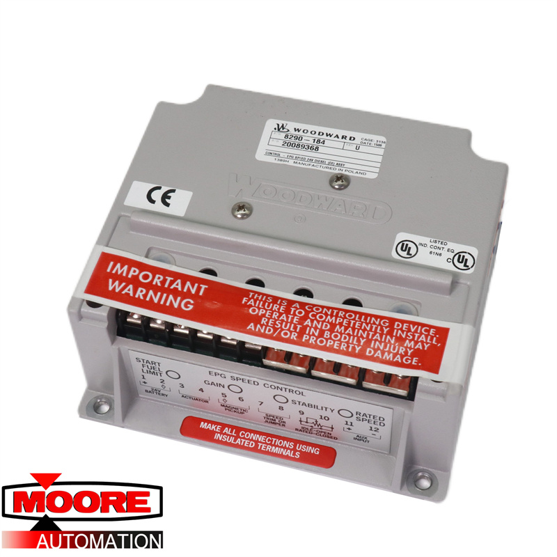 WOODWARD | 8290-184 | Isochronous Speed Control