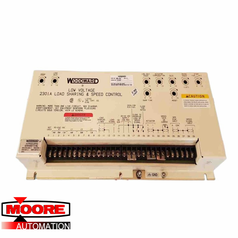 WOODWARD | 9905-021 | Load Sharing Speed Control