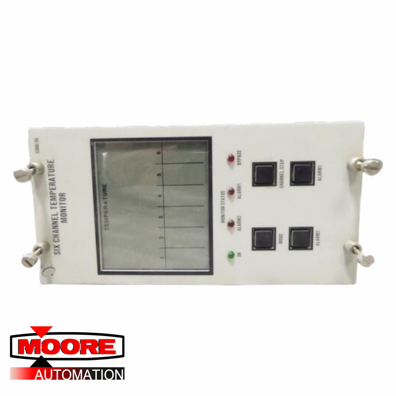 BENTLY NEVADA | 3300/35 | 6 Channel Temperature Monitor