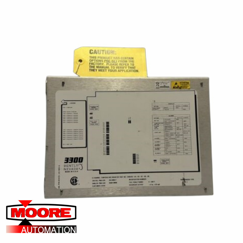BENTLY NEVADA | 3300/30 | 6 Channel Temperature Monitor