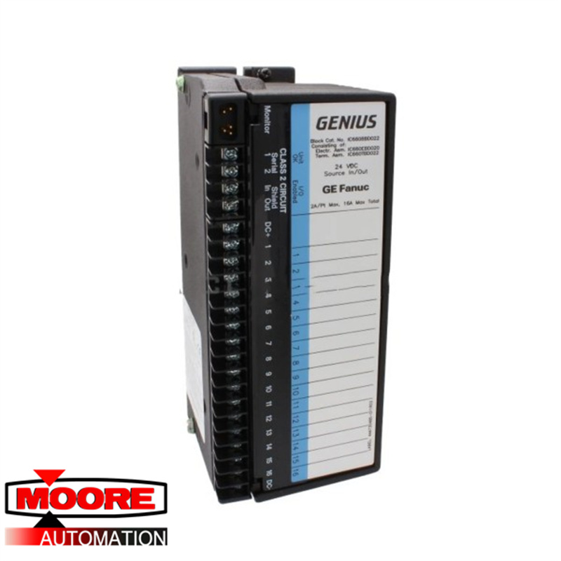 GE  IC660BBA020  Genius Block I/O Module