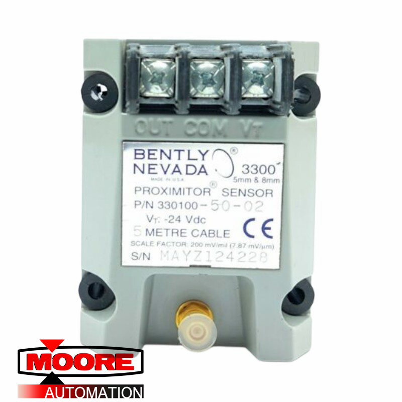 BENTLY NEVADA | 330100-50-02 | Proximitor Sensor