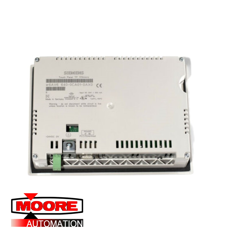 SIEMENS | 6AV6640-0CA11-0AX0 | SIMATIC TOUCH PANEL