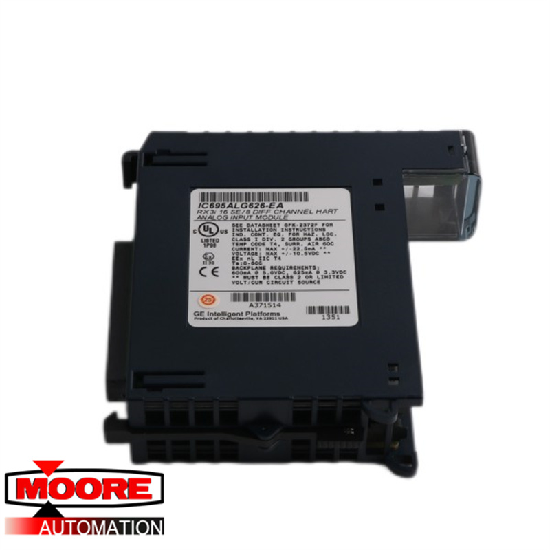 GE | IC695ALG626 | ANALOG INPUT HART MODULE
