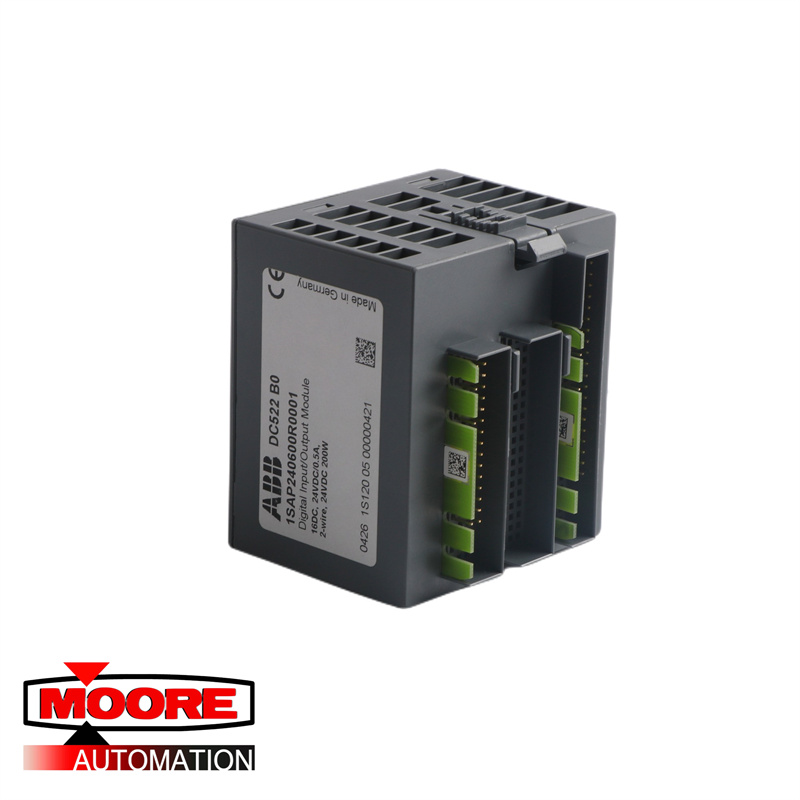 ABB | DC522 1SAP240600R0001 | Digital Input/Output Module