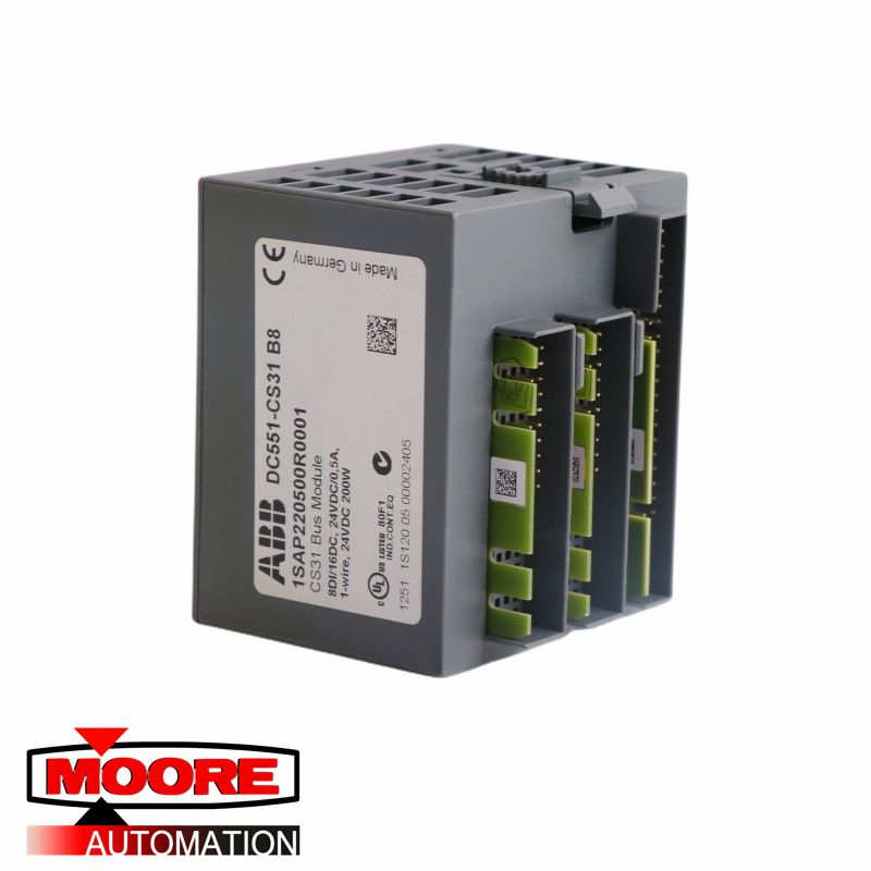 ABB | DC551-CS31 1SAP220500R00011 | Digital I/O Bus Module
