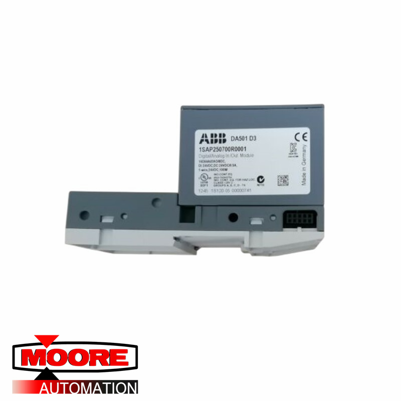 ABB  DA501 1SAP250700R0001  Digital Analog I/O Module