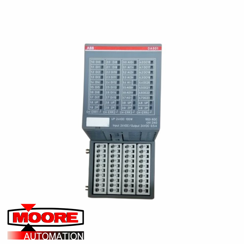 ABB  DA501 1SAP250700R0001  Digital Analog I/O Module
