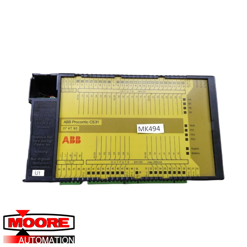 ABB  CS31 ICDT08B5 GJR5251600R0101  Anolog Input Module
