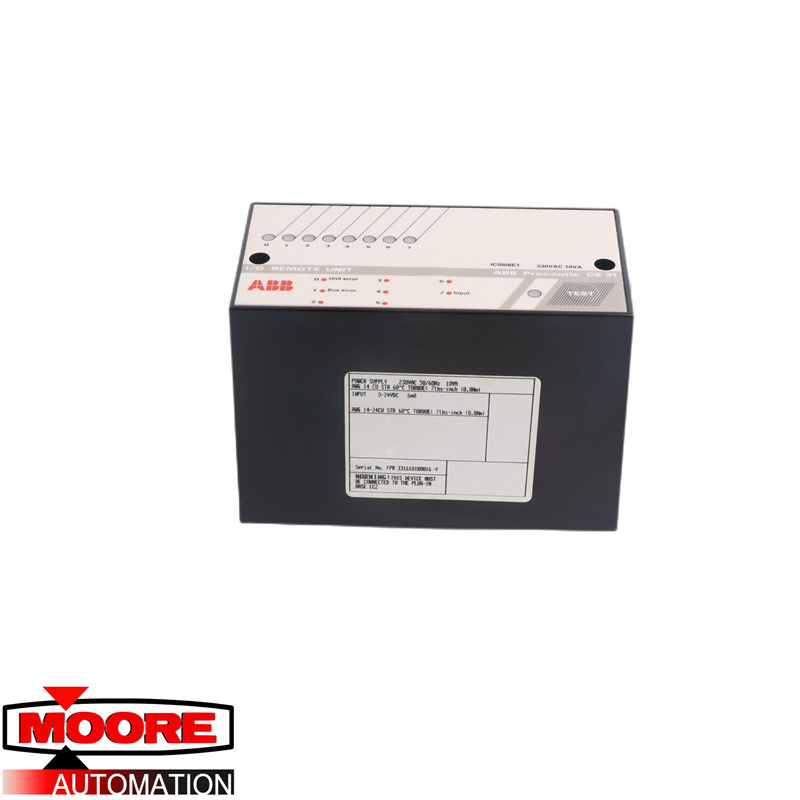 ABB  ICSI08E1 ICSI08E1-230 FPR3316101R001  Binary Input Unit
