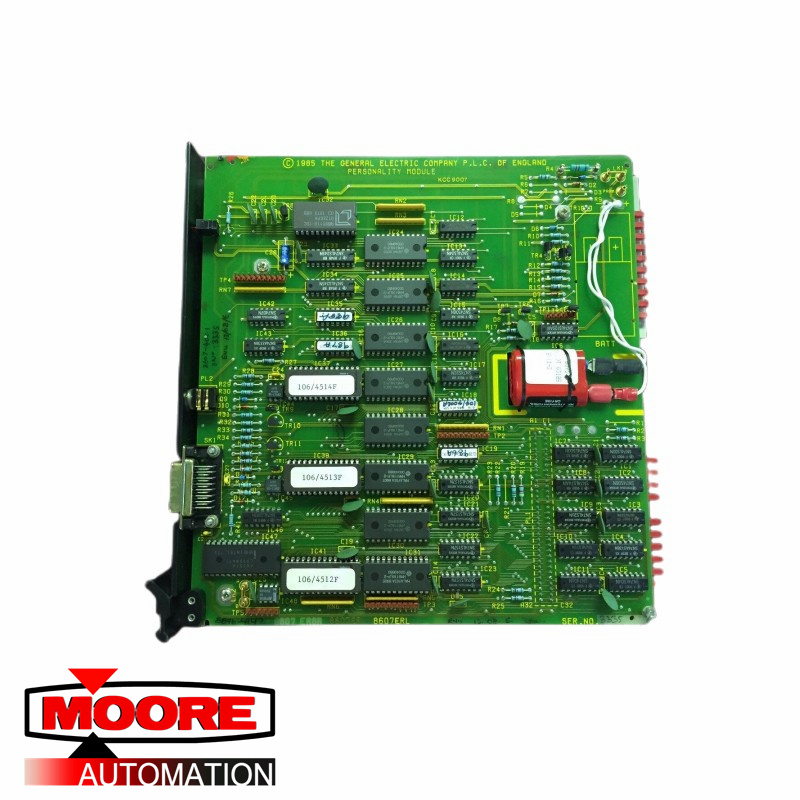 GE  8607ERL  PC PERSONALITY MODULE BASIC PROCESSOR