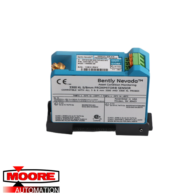 BENTLY NEVADA  330180-X1-05 MOD:145004-81  Proximitor Sensor