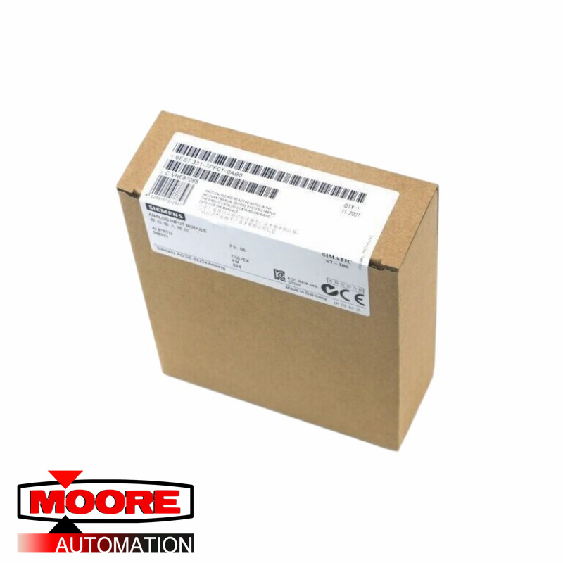 SIEMENS  6ES7331-7PF01-0AB0  Analog Input Module - RTD