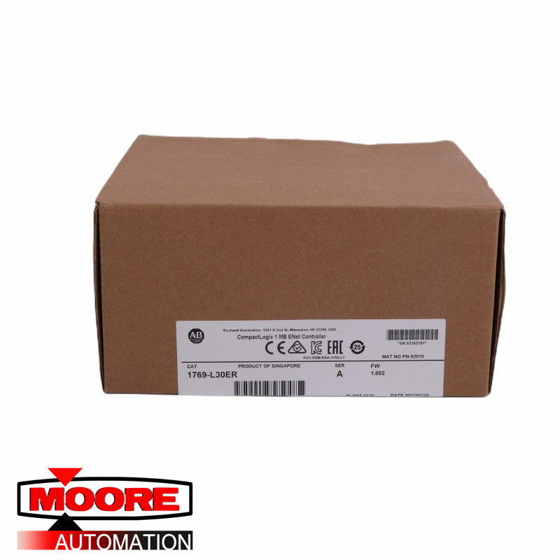 AB  1769-L30ER  CompactLogix 1 MB ENet Controller