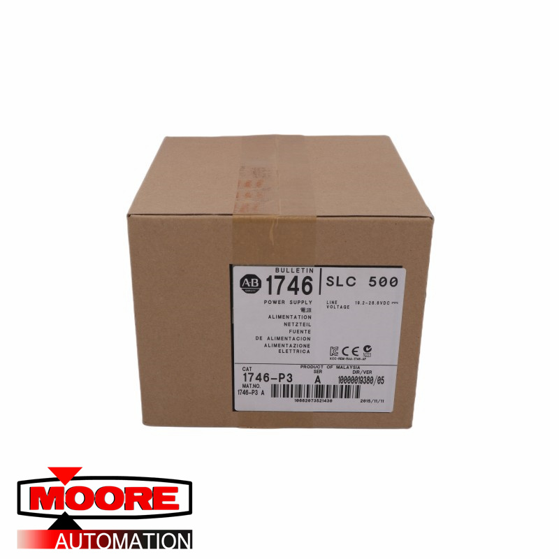 AB  1746-P3  SLC Rack Mounting Power Supply