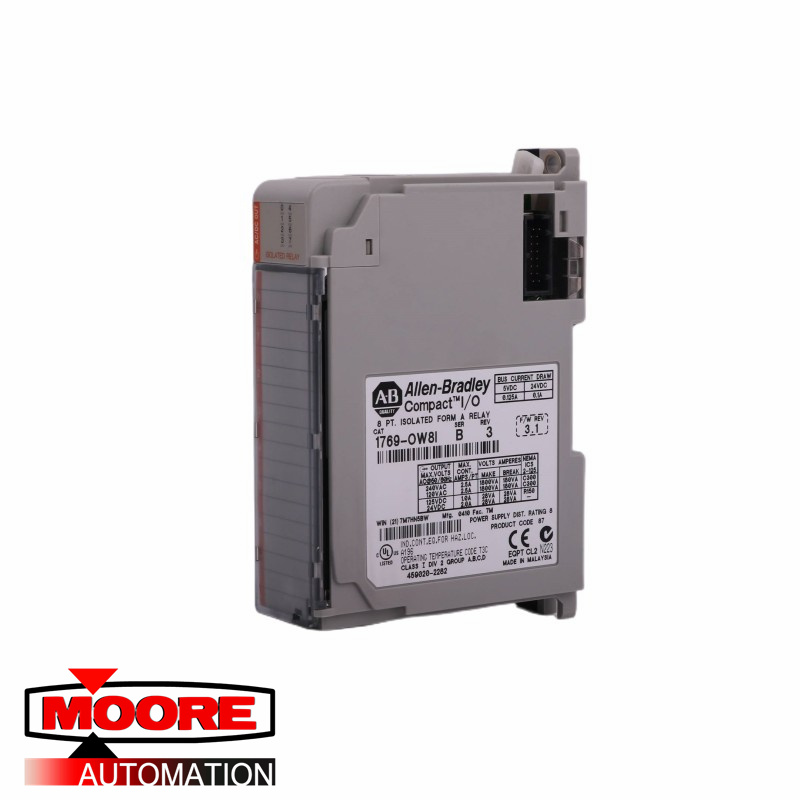 AB  1769-OW8I  CompactLogix 8 Pt D/O Relay Iso Module