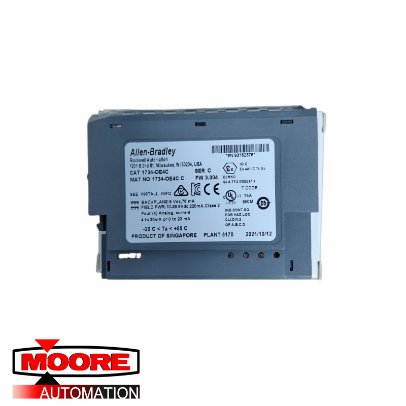 AB  1734-OE4C  4-Channel Analog Current Output Module