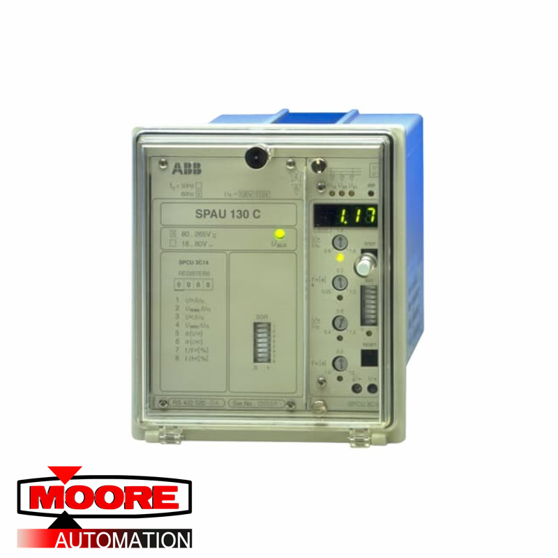ABB  SPAU130C-AA  Three-phase voltage relay