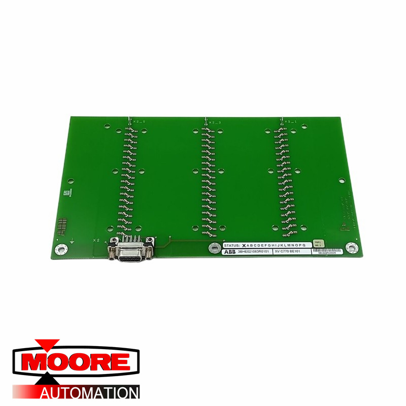 ABB  3BHE021083R0101 XVC770 BE101  Circuit Board