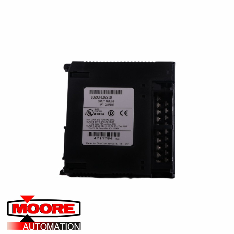 GE  IC693ALG221  Analog Input, Current, 4 Channels
