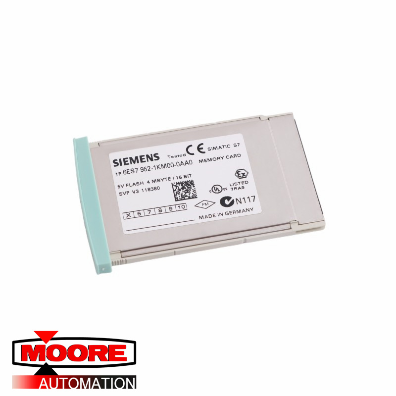 SIEMENS  6ES7952-1KM00-0AA0  Flash Module - 4 MB