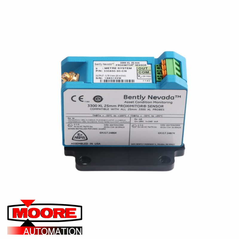 BENTLY NEVADA  330850-90-CN  Proximitor Sensor