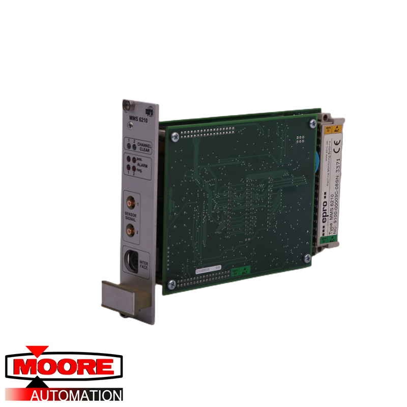 EPRO  MMS6210  Dual Channel Shaft Displacement Monitor
