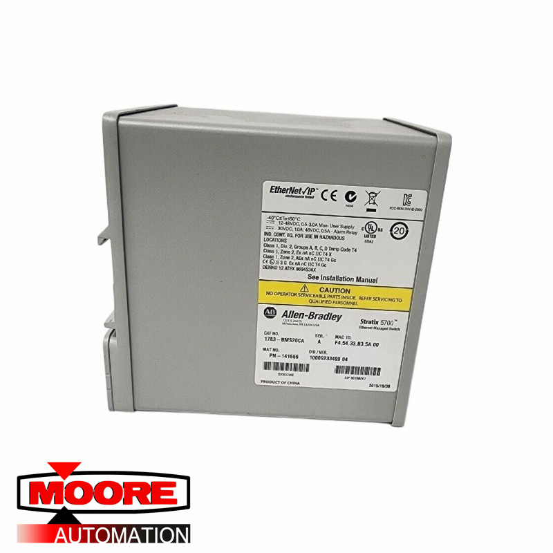 AB  1783-BMS20CA   Stratix 5700 Ethernet Switch 16 Ports