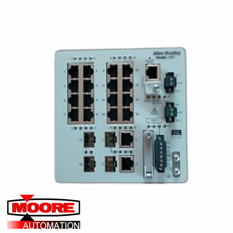 AB  1783-BMS20CGN  STRATIX 5700 MANAGED ETHERNET SWITCH 18 PORT