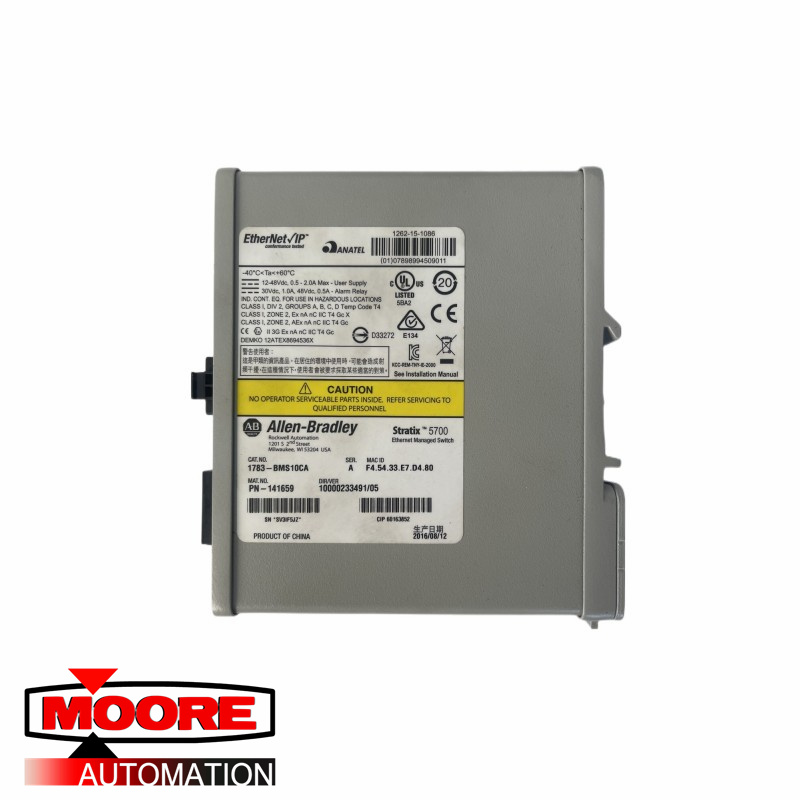 AB  1783-BMS10CA  Stratix 5700 Managed Switch