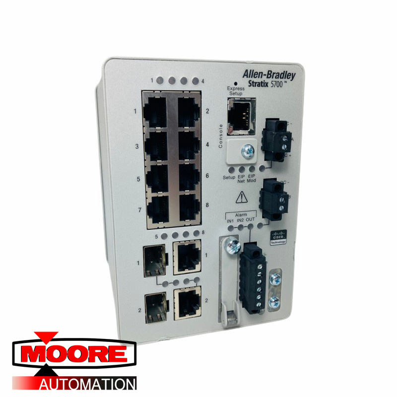 AB  1783-BMS10CGL  STRATIX 5700 10 PORT ETHERNET MANAGED SWITCH