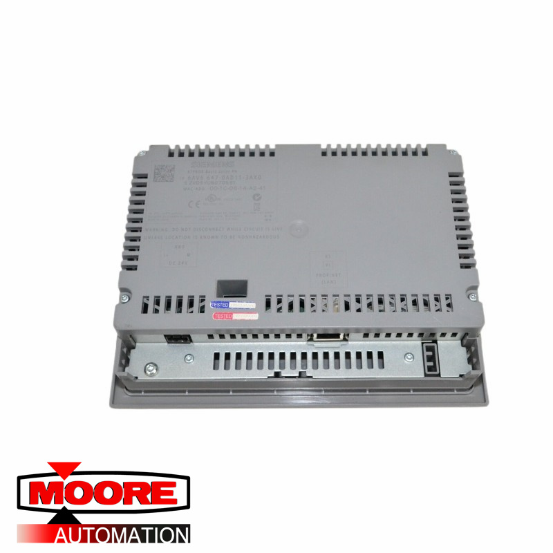 SIEMENS  6AV6647-0AD11-3AX0  KTP600 Basic Color PN Touch Panel