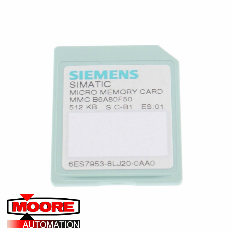 SIEMENS  6ES7953-8LJ20-0AA0  Micro Memory Card - 512 KB